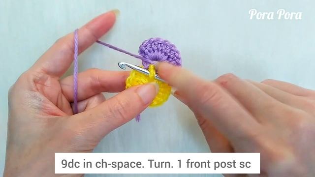 How To Crochet A Flower I Crochet 8 Petals Flower I Crochet 3D Flower смотреть онлайн