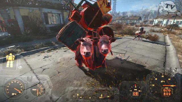 Fallout 4 брамин смотреть онлайн