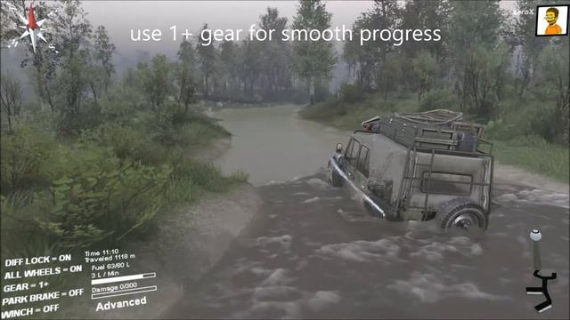 Spintires Tutorial - Why and how to use the shifter on hardcore mode смотреть онлайн