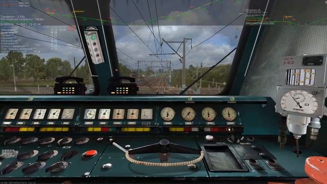 Скорый поезд №341 сообщением Москва - Кишинев по маршруту Сухиничи - Конотоп на ЧС4 КВР смотреть онлайн