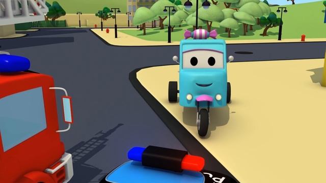 Carrie's candy is missing | Car Patrol | Car City World App смотреть онлайн