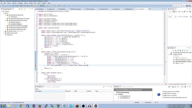 Locations speichern und abrufen | Bukkit/Spigot Plugins programmieren #010 смотреть онлайн
