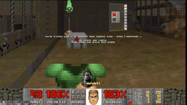 Doom 2 Nightmare Survival (Complete Multiplayer Run) - TNS #500 смотреть онлайн