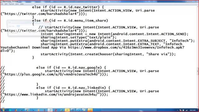 Android Studio Tutorial For Beginners - 44 | Intent | Implicit & Explicit Intent (2019 Edition) смотреть онлайн