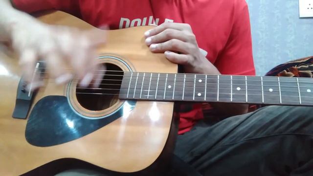 Heartbeat Guitar Cover Tutorial of the song Dooriyan by dino james смотреть онлайн