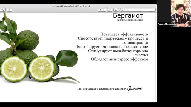 Презентация масел Lamara. Спикер: Диана Шелегова смотреть онлайн