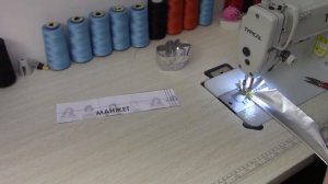 Курточная манжета на резинке, как я шью