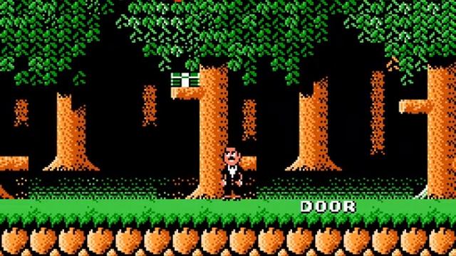 The Addams Family [1992] (NES) walkthrough, longplay. смотреть онлайн