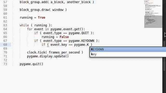 Python [pygame] 08 Event Handling смотреть онлайн