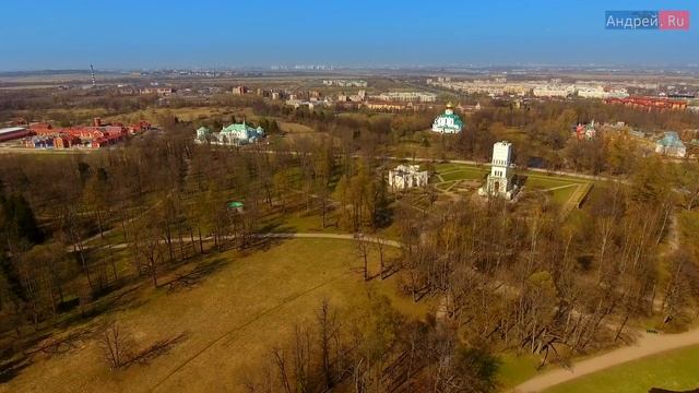 Царское село | Екатерининский дворец | с дрона смотреть онлайн