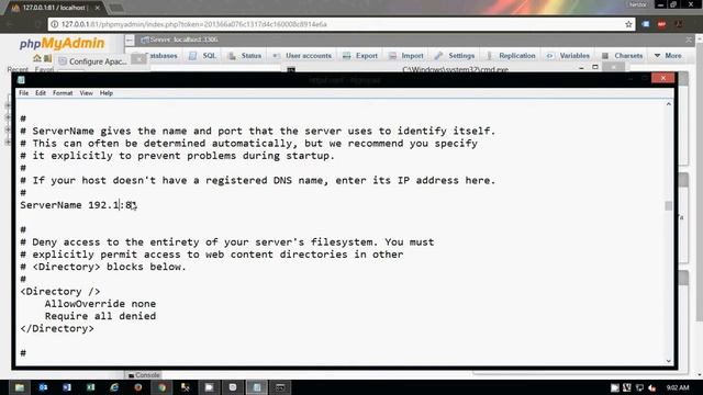 WAMP Installation Config смотреть онлайн