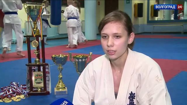 Волгоградка Анна Черемискина – чемпионка мира по кекусинкай смотреть онлайн