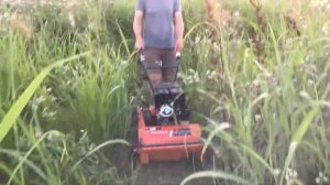Patriot rx 900. Бурьянокосилка в тяжелых условиях работы