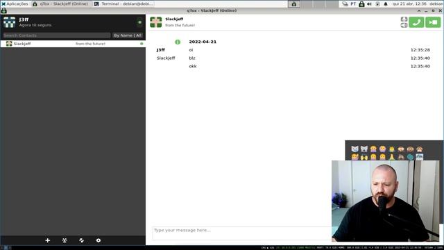 TOX Mensageiro P2P смотреть онлайн