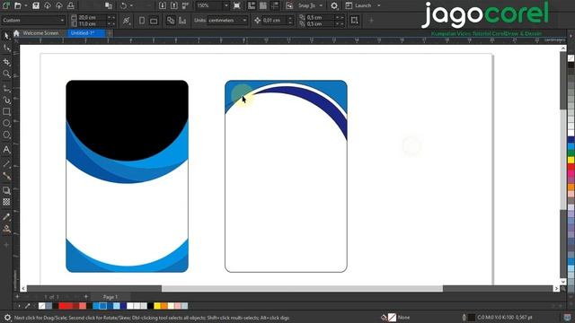 Membuat Desain Id Card Keren di Coreldraw смотреть онлайн