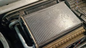 замена радиатора печки.Актрос Мп5