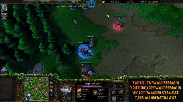 Moon (NE) vs WFZ (UD). Показательная макро игра. Cast #86 [Warcraft 3] смотреть онлайн