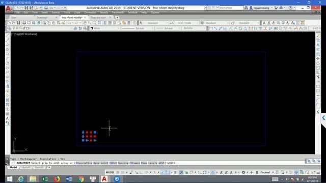 Dạy AutoCAD 2019 Online - Các lệnh MIRROR - OFFSET - ARRAY trong AutoCAD 2019 có gì hay? смотреть онлайн