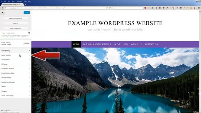 How to Remove the Mountains in the Pure and Simple WordPress Theme смотреть онлайн
