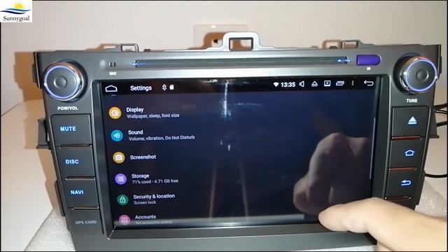 Test: 2 Din Android 9.0 OS Car Stereo for Toyota Corolla Auris(2006-2011) смотреть онлайн