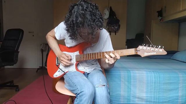 Simone Barbisan playing over Lark Lane (Jack Gardiner) / #jackgardinersolocontest / Ibanez AZ2204 смотреть онлайн