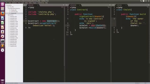 Php orienté objet : Patron de conception Dependency injection problem смотреть онлайн