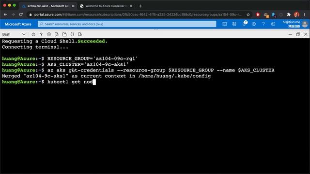 AZ-104 Lab 9C: Implement Azure Kubernetes Service смотреть онлайн