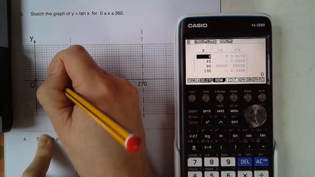 Casio fx CG50 15 Trigonometric Graphs смотреть онлайн