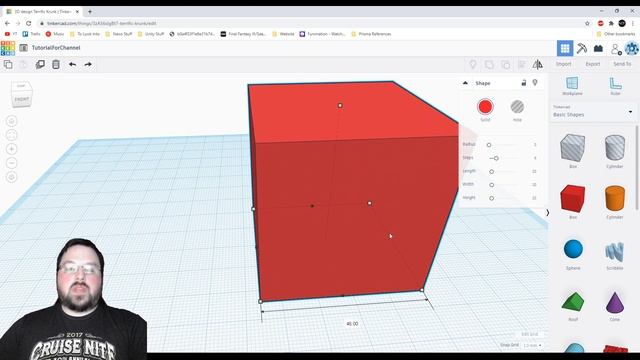 TinkerCAD Tutorial For Beginners to 3D смотреть онлайн