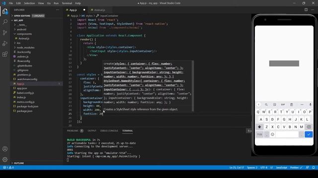 React Native 05 - Props and State - Malayalam смотреть онлайн