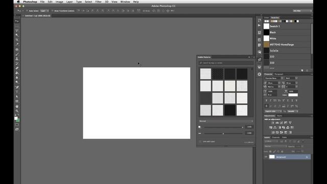 Installing the Subtle Patterns Photoshop Plugin смотреть онлайн