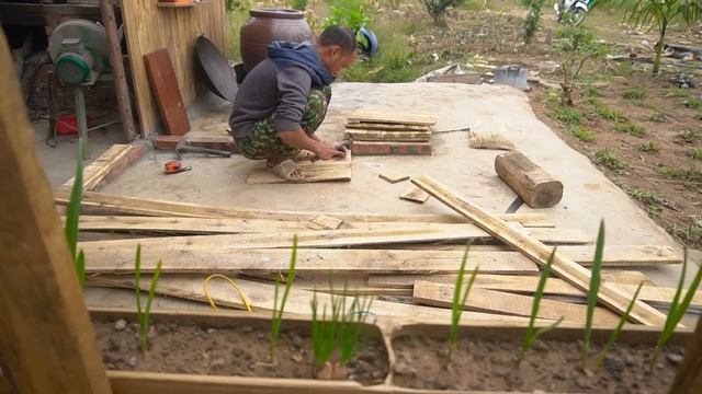 Harvest Corn, Boil Corn Go to Market for Sale, Farm Care - Build a Pigeon Cage with Dad | Green Far смотреть онлайн