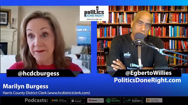 Marilyn Burgess, Harris County District Clerk discusses jury diversity смотреть онлайн