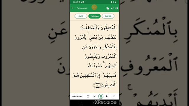 9.Tavba Surasi Madiniy, 129 Oyatdan Iborat Tarjimasi Bilan ...
