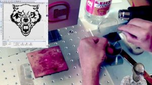 Чернение алюминия и металлов после лазерной гравировки