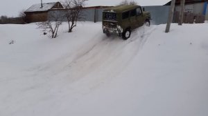 УАЗ V8 с мотором  газ 53