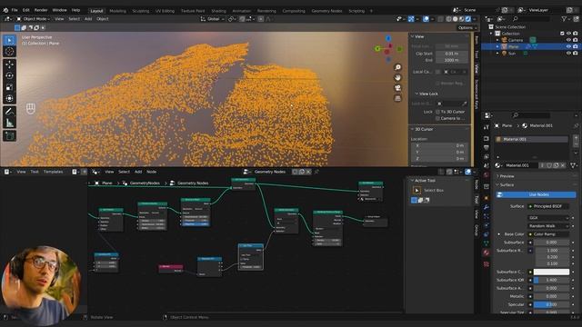 Realistic Rock Landscape with Geometry Nodes | Blender Tutorial смотреть онлайн