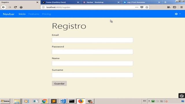 Blog avanzado 16. Font Awesome, adición de iconos en barra de navegación, visión móvil en inspector смотреть онлайн