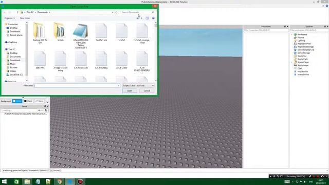 Roblox // Testing Rc7 Scripts On Studio #1 смотреть онлайн