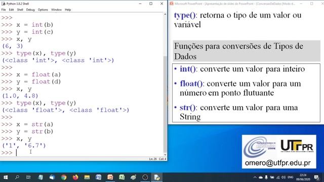 [Python] Conversões de Tipos de Dados смотреть онлайн