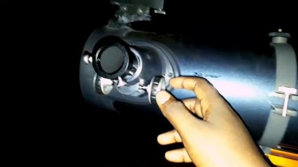 Celestron 130 Astro master Testing with Moon