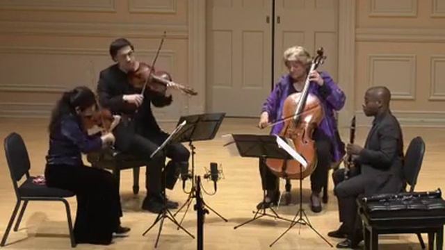 Musicians from Marlboro perform Penderecki Quartet for Clarinet and String Trio смотреть онлайн