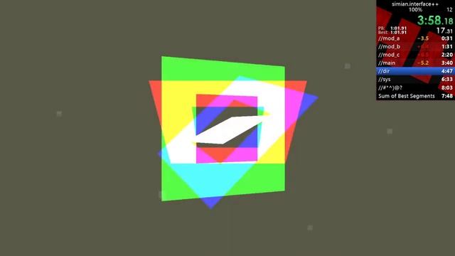 simian.interface ++ 100% speedrun 7:43.76 WR смотреть онлайн
