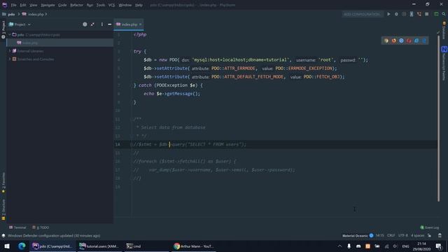 PHP PDO Part 2 - Select Data смотреть онлайн
