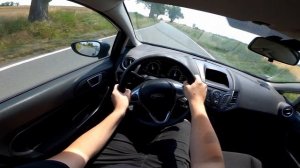 Ford Fiesta mk7 1.5 tdci 75HP Manual (2015) POV Test Drive & Acceleration 0-100 | 4K #200