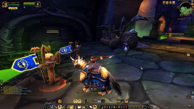 WoW Legion alpha: Female Blood Elf Retribution Paladin смотреть онлайн