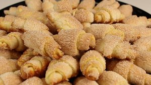 Любимое Всеми И Необыкновенно Вкусное Печенье - Сахарные Рогалики/ Остановиться Невозможно!