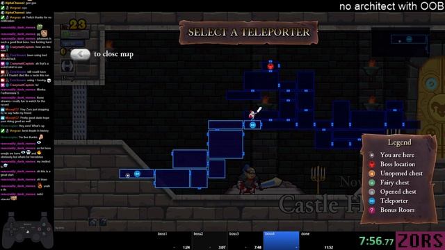 No Architect (Thanatophobia) with out of bounds WR in 11:09 [Rogue Legacy] смотреть онлайн