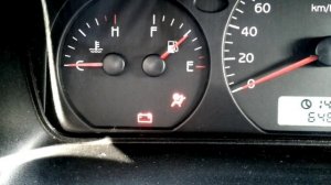 Приборная панель Chery Amulet после сброса ошибки подушек безопастности