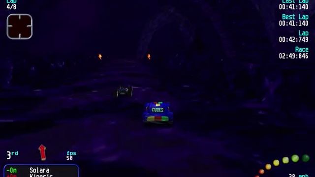 Re-Volt Custom Track Tenebrosity by OdieHerpaderp, 12 Cars 8 Laps & Pickups! смотреть онлайн